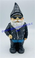 Motorcycle Gnome Figurine