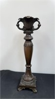 20.5 inch tall candle holder.