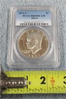 1971-S Silver Ike Dollar