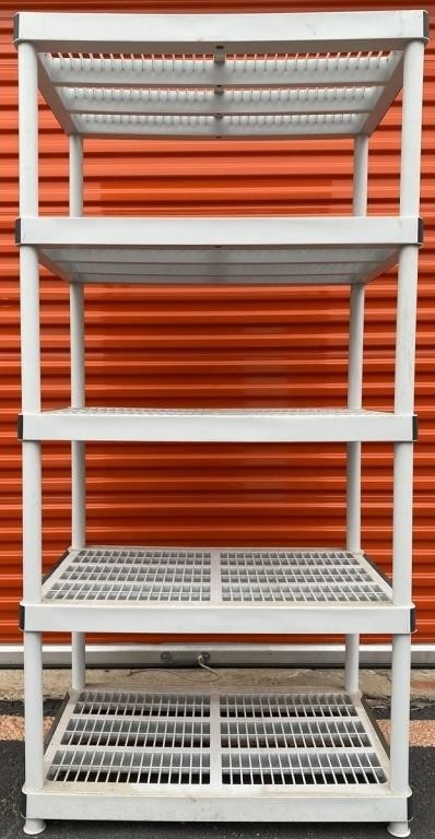 5 Shelf Plastic Bookshelf