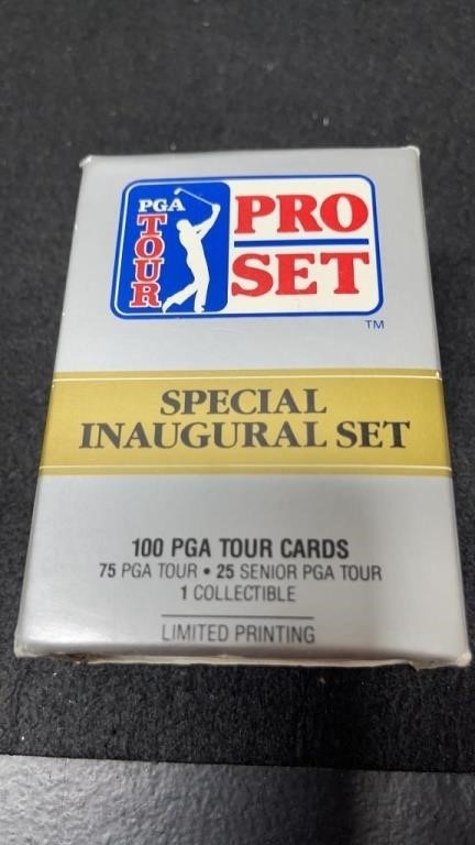 Unopened PGA Tour Pro Set Cards