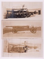 3 WWI ARTILLERY PHOTOS