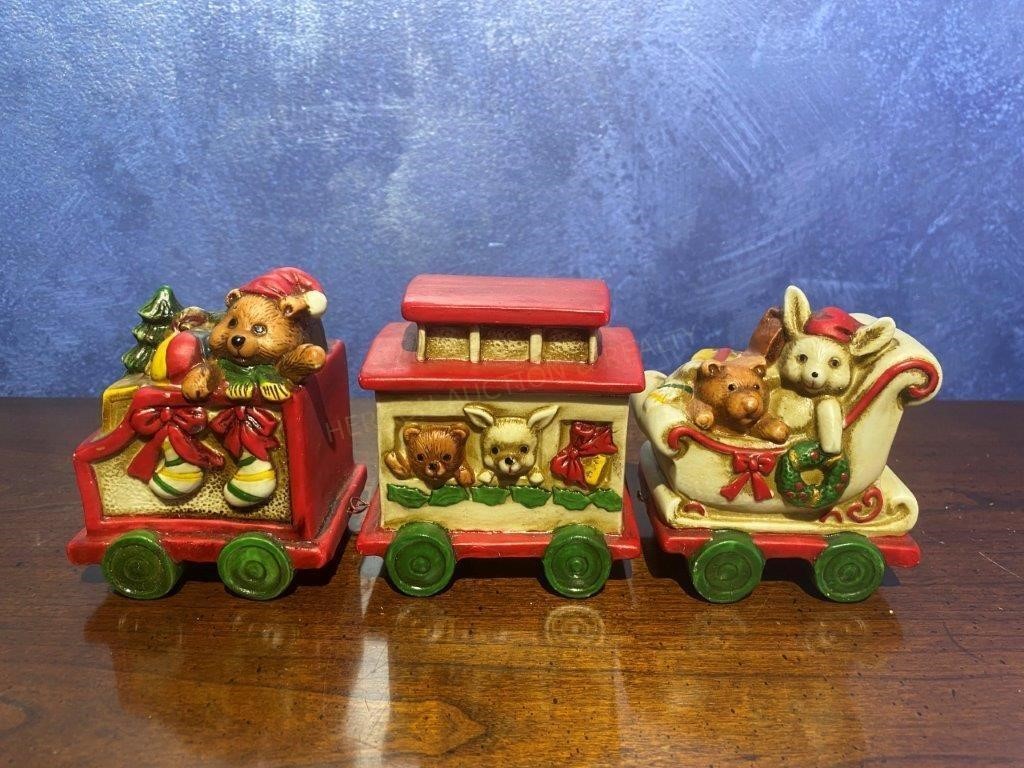 Christmas Train Figurine