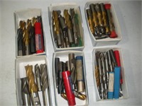 Assorted Milling Bits Largest is 1"