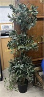 Fake decorative plant with lights (untested) 62in