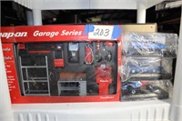 4 Die Cast Cars Legends of Racing & Snap-On Garage