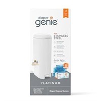 Diaper Genie Platinum Pail (lilly White) Is Made