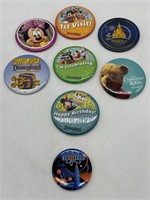 Disney Assortment of 8 Buttons