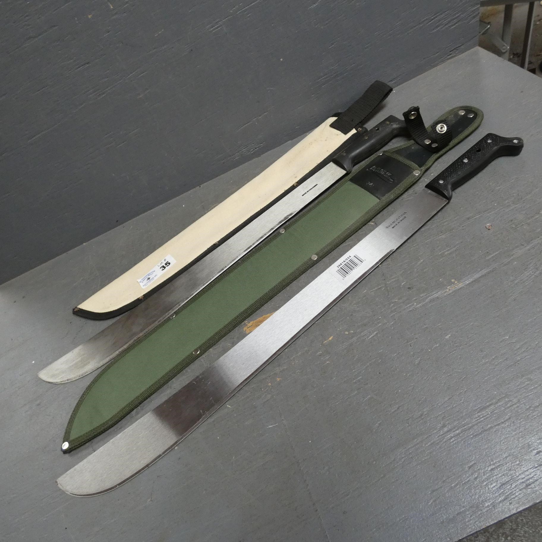 Pair of Machetes