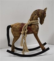 Wood Rocking Horse Decor