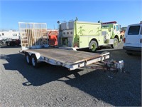 2005 7' x 18' Big Tex Flatbed Utility Trailer