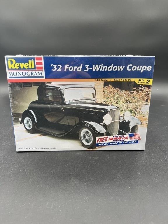 1:25 Scale 1932 Ford 3 Window Coupe