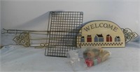 WELCOME, Grilling and Plate Rack