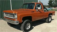 1973 Chevy Truck Orange