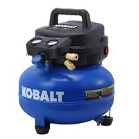 $129  Kobalt 6-Gal Electric Pancake Air Compressor