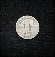 1929 S Standing Liberty Quarter