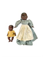 2- Antique African American Baby Dolls