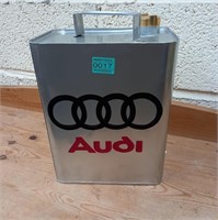 Reproduction "Audi" Oil Can (34cm Tall)