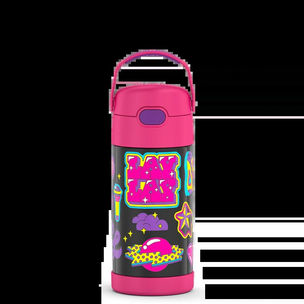 12oz FUNTAINER® WATER BOTTLE THAT GIRL LAY LAY