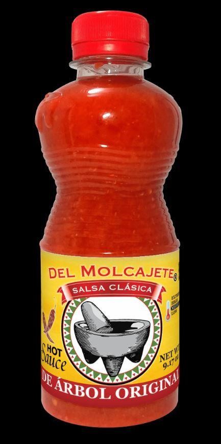 2 PACK Del Molcajete Salsa Clasica Habanero Rojo