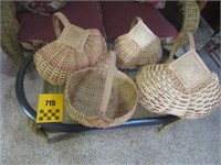 Set of Four Egg Baskets
