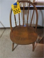 Nice Antique Bent Wood Chair - Approx 33" Tall by