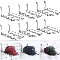 6 Pcs Wire Hat Rack Display for Slatwall