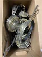 Lot Of Lamps For Parts