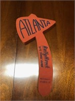 Vintage Atlanta Braves tomahawk