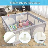 EAQ Baby Playpen 59''x79'', Large Baby