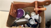 Box Of Misc Dining & Kitchen Items
