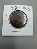 1837 Large Cent