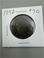 1842 Large Cent