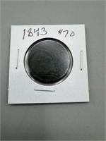 1843 Large Cent