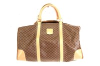 Celine Brown Weekender Travel Canvas Bag