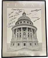 Original Signatures, State Capitol Dome Austin Tx