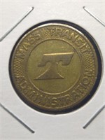 Mass transit token