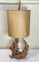LARGE DRIFTWOOD TABLE LAMP