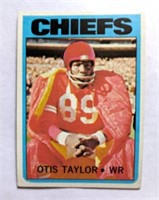 1972 Topps Otis Taylor Card #10