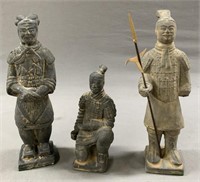 Group of 3 Chinese Sculptures