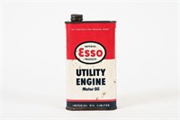 IMPERIAL ESSO UTILITY ENGINE MOTOR OIL IMP QT CAN
