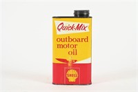 SHELL QUICK-MIX OUTBOARD MOTOR OIL IMP QT CAN