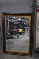 Framed Beveled Mirror 31x43