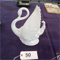 TV Swan Planter Lamp