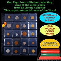 20 Great Coins of the World, hand selected, many t