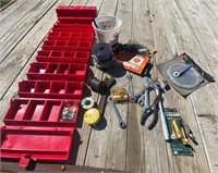 Saw Blades, Hand Tools, Rolling Toolbox