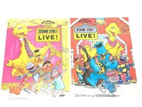 2 Sesame Street Live Books