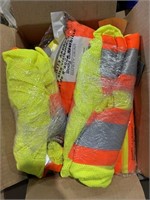 Assorted sizes Safety Vest and Gear