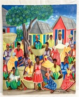 Haitian Original Painting by Emmanuel Valcin-Cap