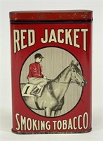 Red Jacket Smoking Tobacco Pocket Tin